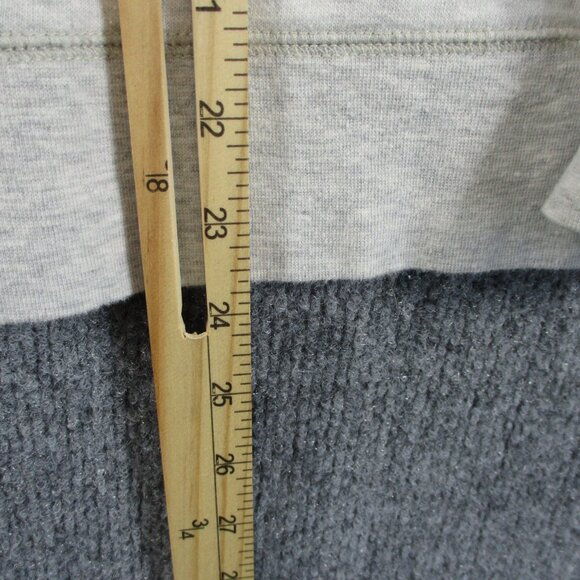 North Face Sweater Womens Medium Ivory Pull Over Hoodie Hike Outdoors Fleece - Picture 13 of 14